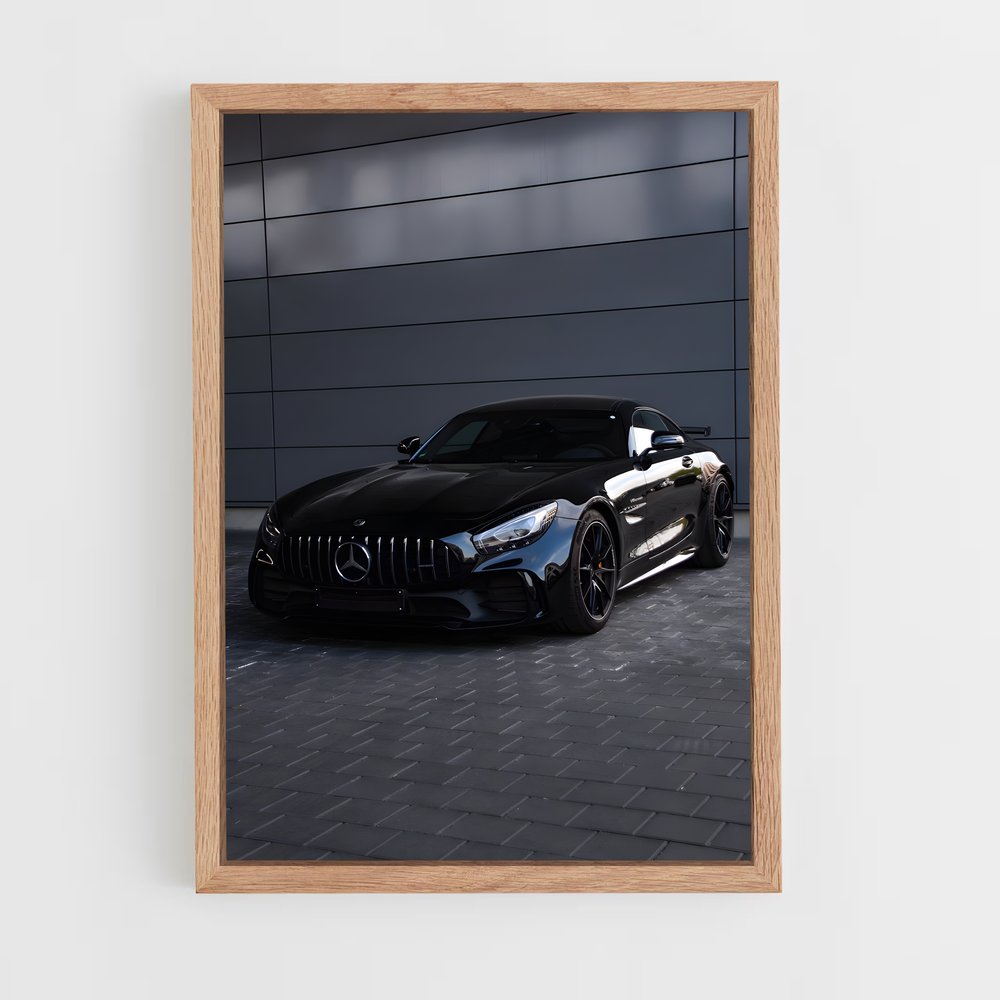 Poster puissant Amg gt – affiche Mercedes (vue 4)